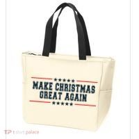 Make Christmas Great Again Funny Xmas Christmas Pajamas Gift Tote Bag thumb 3