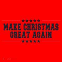 Make Christmas Great Again Funny Xmas Christmas Pajamas Gift Santa Hat thumb 1