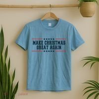 Make Christmas Great Again Funny Xmas Christmas Pajamas Gift T-Shirt thumb 2