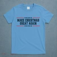 Make Christmas Great Again Funny Xmas Christmas Pajamas Gift T-Shirt thumb 4
