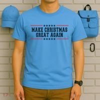 Make Christmas Great Again Funny Xmas Christmas Pajamas Gift T-Shirt thumb 5