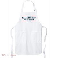 Make Christmas Great Again Funny Xmas Christmas Pajamas Gift Apron thumb 0