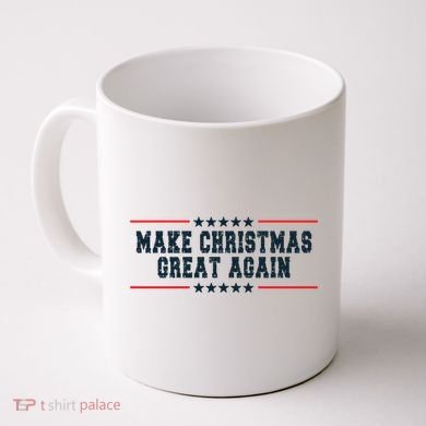 Make Christmas Great Again Funny Xmas Christmas Pajamas Gift Coffee Mug