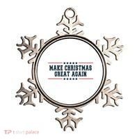 Make Christmas Great Again Funny Xmas Christmas Pajamas Gift Ornament thumb 0