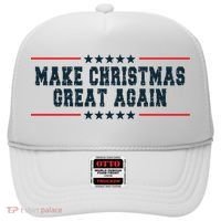 Make Christmas Great Again Funny Xmas Christmas Pajamas Gift Hat thumb 0