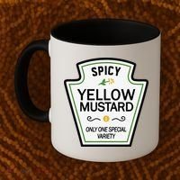 Mustard Condiments Group Halloween Costumes Coffee Mug thumb 2