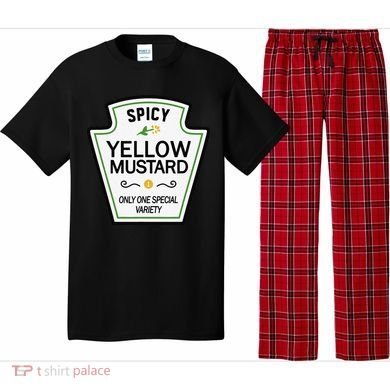 Mustard Condiments Group Halloween Costumes Pajama Set