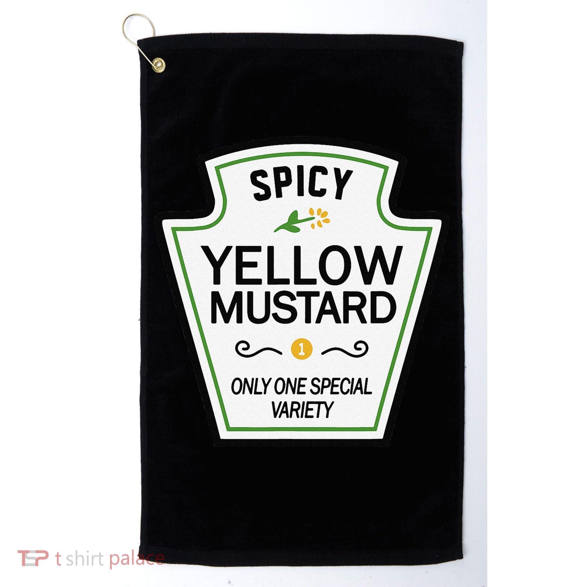 Mustard Condiments Group Halloween Costumes Golf Towel