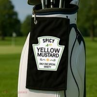 Mustard Condiments Group Halloween Costumes Golf Towel thumb 2