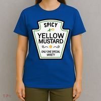 Mustard Condiments Group Halloween Costumes T-Shirt thumb 4