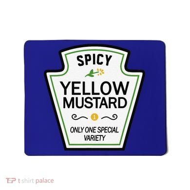 Mustard Condiments Group Halloween Costumes Mousepad