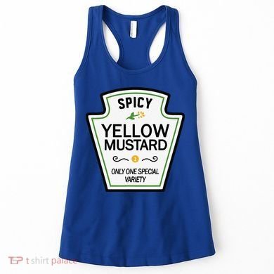 Mustard Condiments Group Halloween Costumes Women's Tank Top