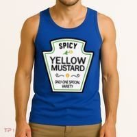 Mustard Condiments Group Halloween Costumes Tank Top thumb 3
