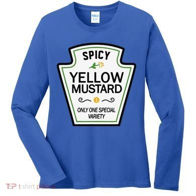 Mustard Condiments Group Halloween Costumes Women's Long Sleeve Shirt