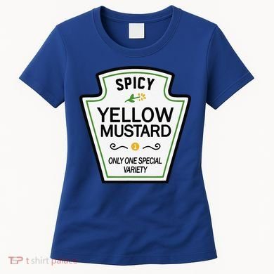 Mustard Condiments Group Halloween Costumes Women's T-Shirt