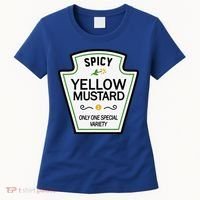 Mustard Condiments Group Halloween Costumes Women's T-Shirt thumb 0