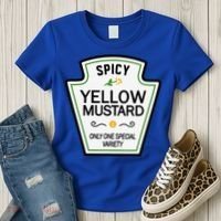 Mustard Condiments Group Halloween Costumes Women's T-Shirt thumb 3