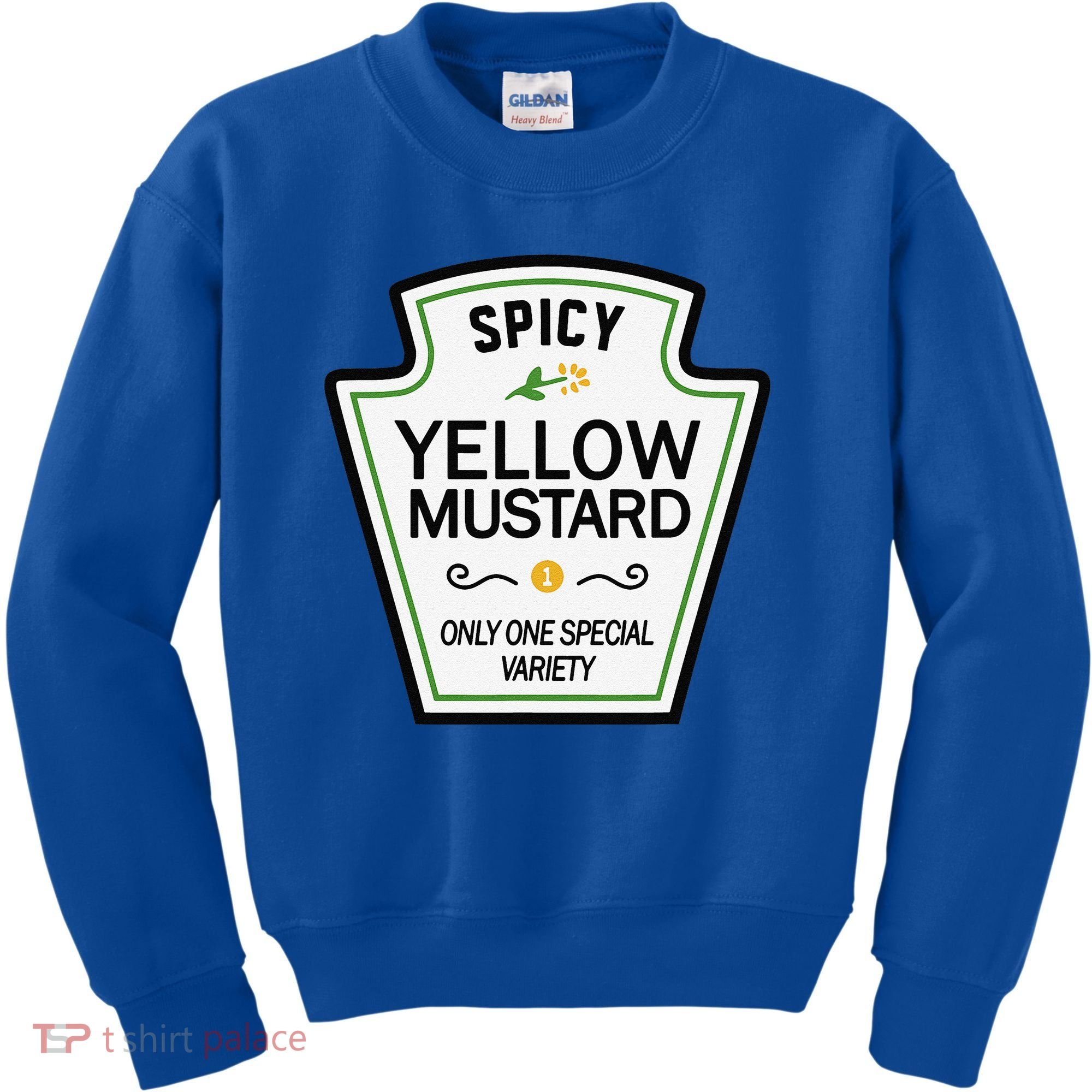 Mustard Condiments Group Halloween Costumes Kids Sweatshirt