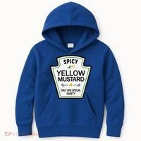 Mustard Condiments Group Halloween Costumes Kids Hoodie thumb 0