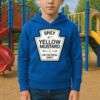 Mustard Condiments Group Halloween Costumes Kids Hoodie thumb 2