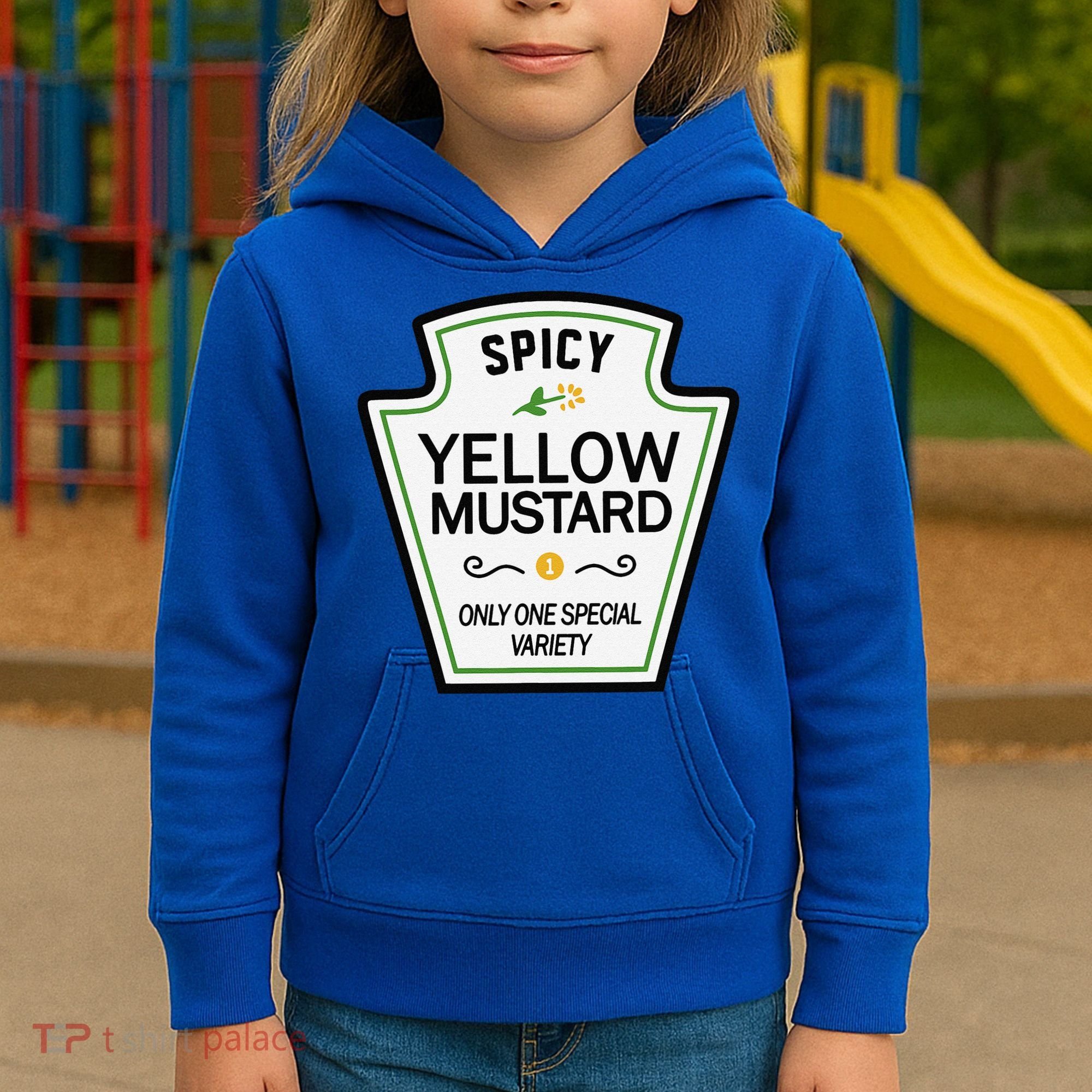 Mustard Condiments Group Halloween Costumes Kids Hoodie