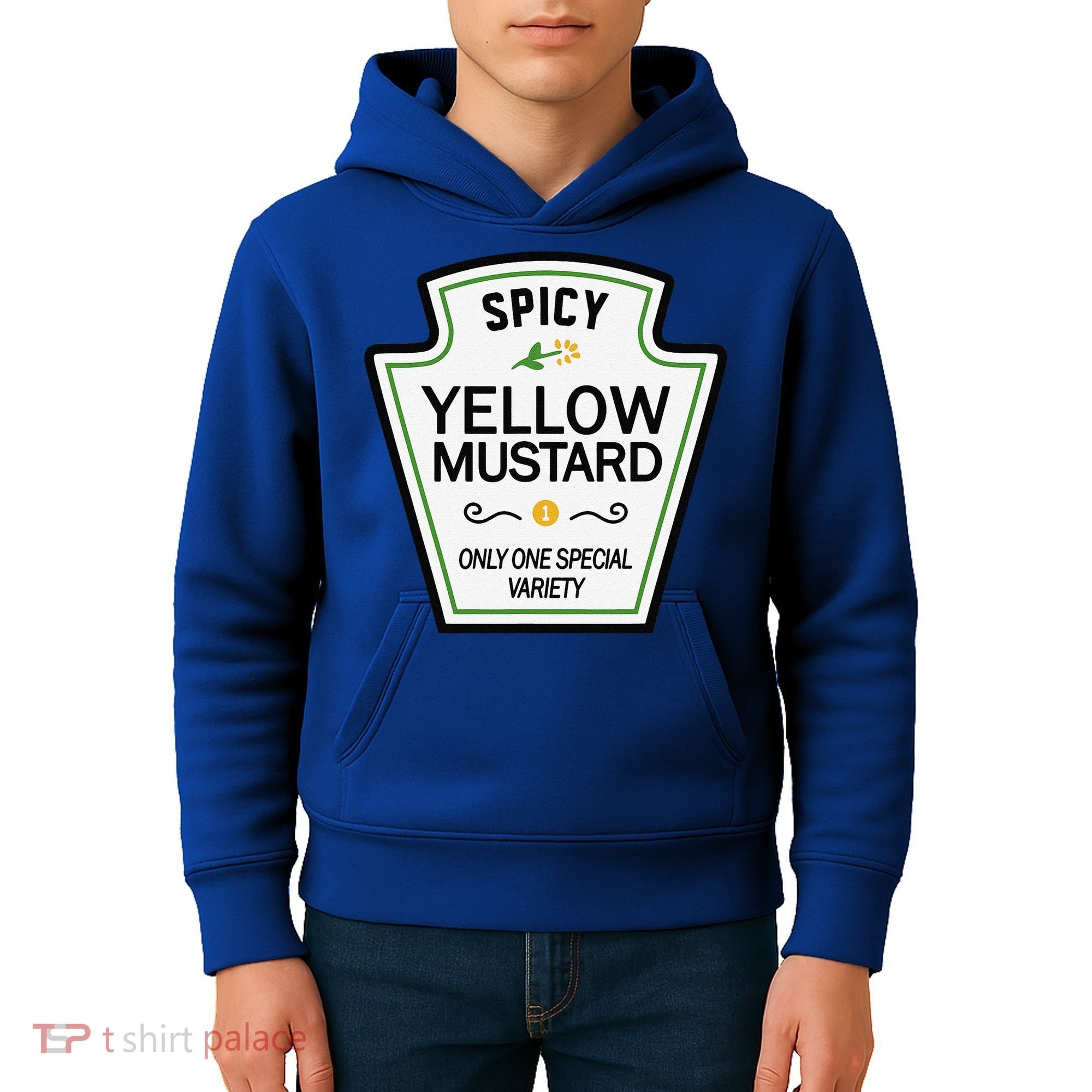 Mustard Condiments Group Halloween Costumes Kids Hoodie