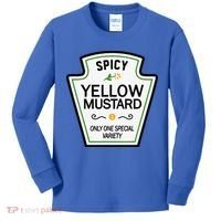 Mustard Condiments Group Halloween Costumes Kids Long Sleeve Shirt thumb 0