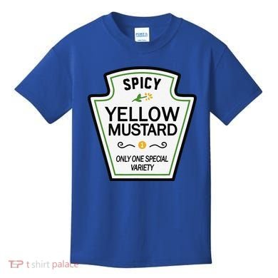 Mustard Condiments Group Halloween Costumes Kids T-Shirt