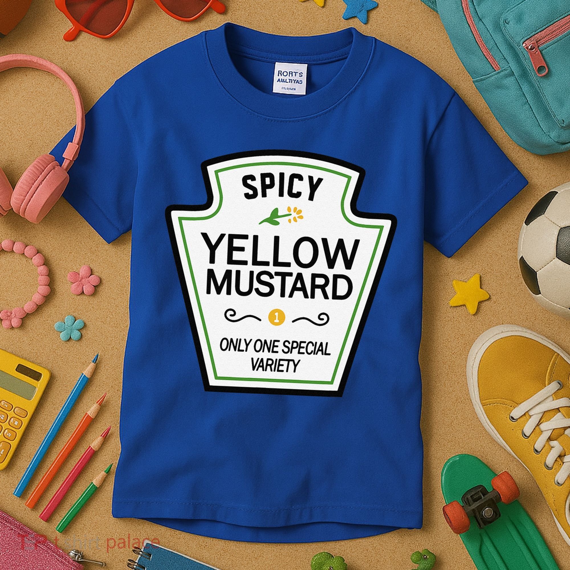 Mustard Condiments Group Halloween Costumes Kids T-Shirt