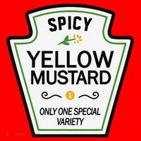 Mustard Condiments Group Halloween Costumes Santa Hat thumb 1
