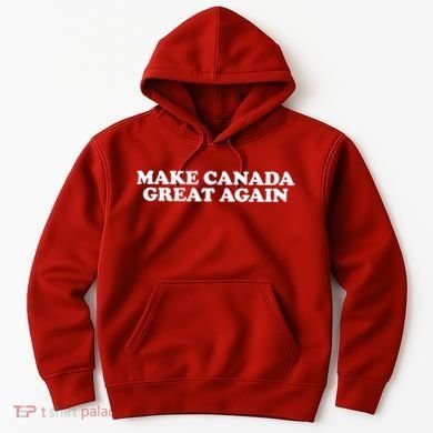 Make Canada Great Again Canada 51st State Funny Hoodie