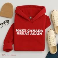 Make Canada Great Again Canada 51st State Funny Hoodie thumb 4