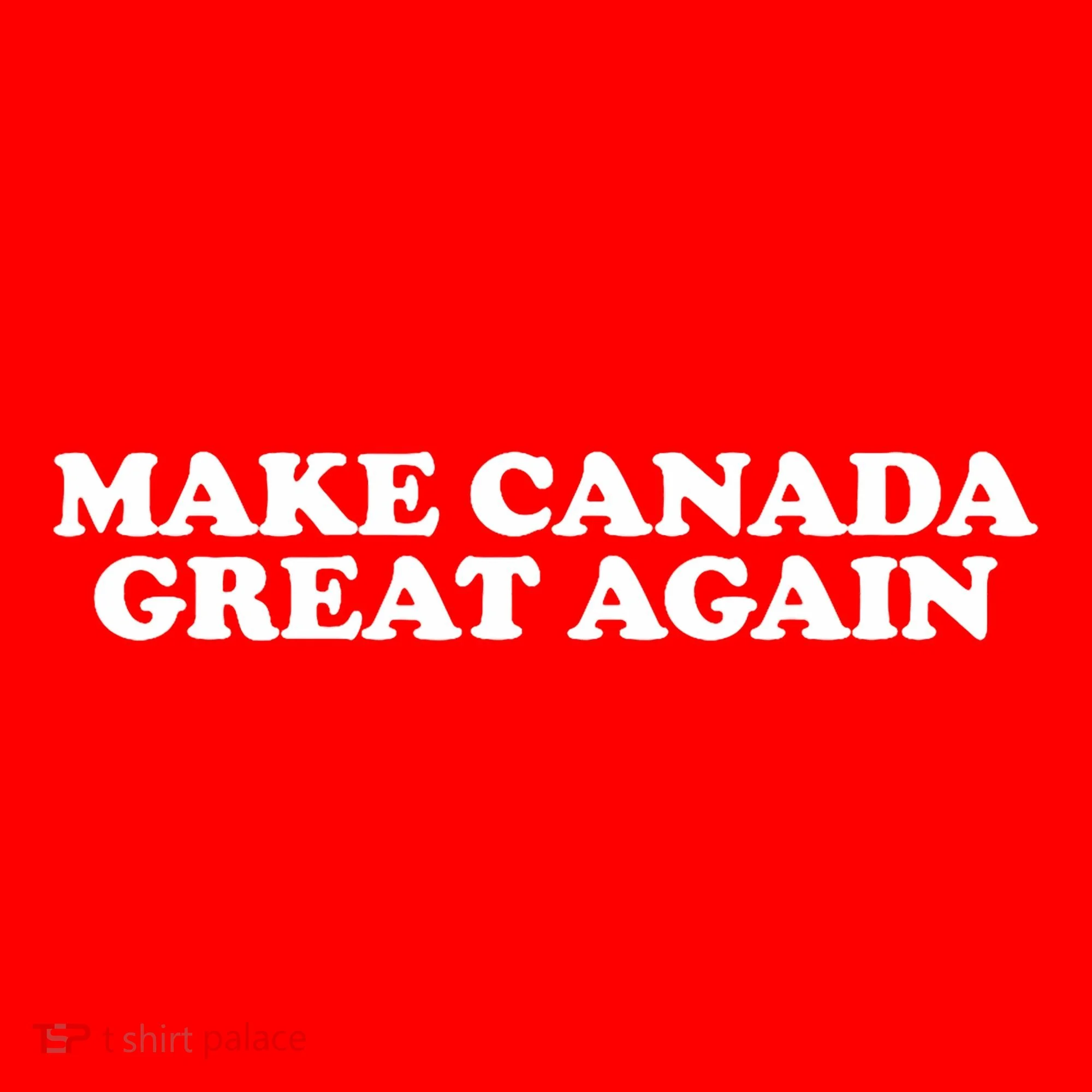 Make Canada Great Again Canada 51st State Funny Women's Tank Top
