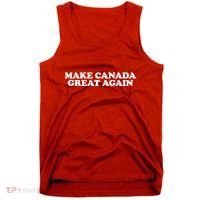 Make Canada Great Again Canada 51st State Funny Tank Top thumb 0