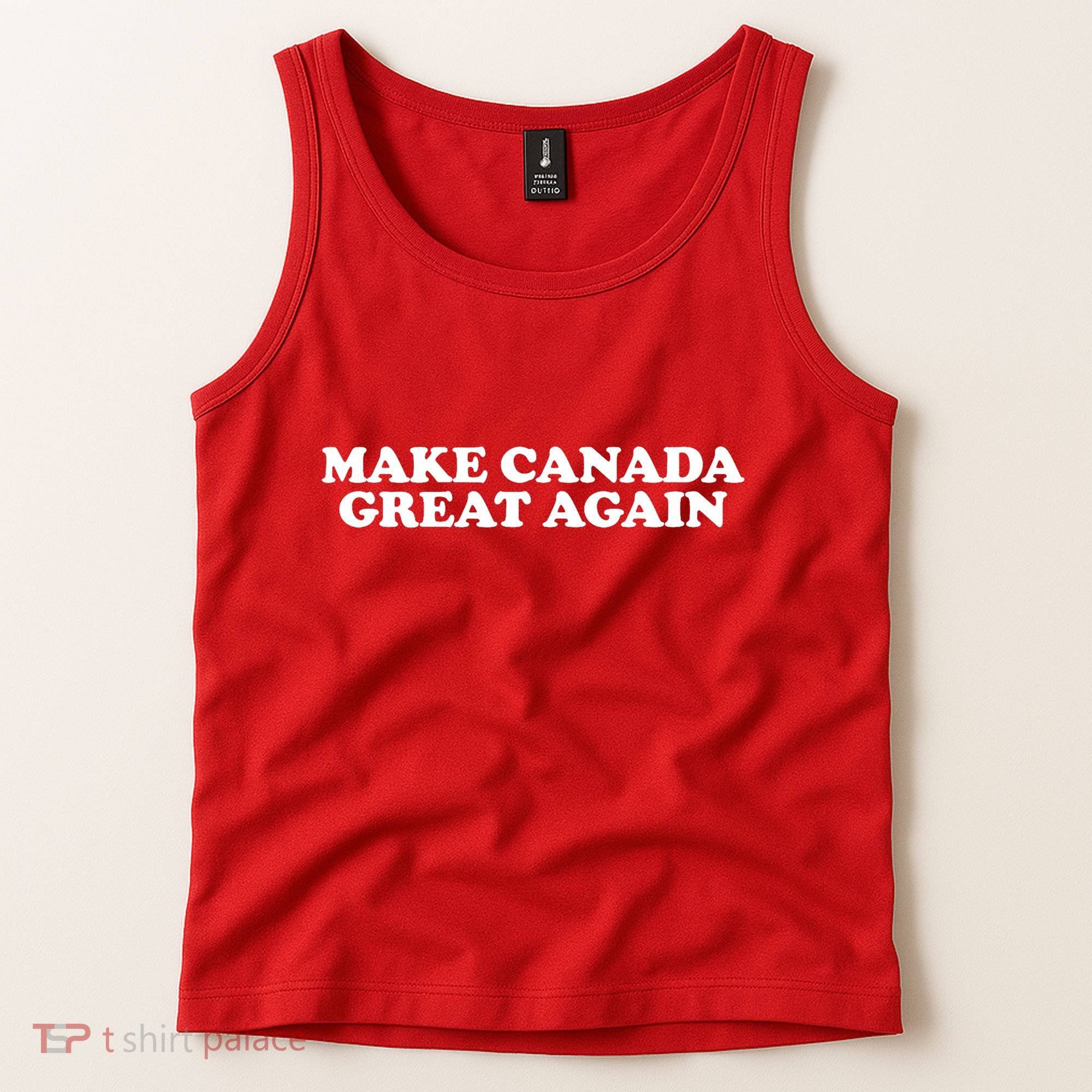Make Canada Great Again Canada 51st State Funny Tank Top