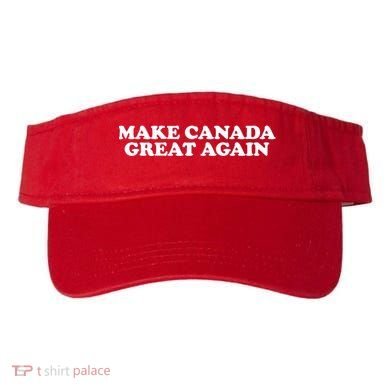 Make Canada Great Again Canada 51st State Funny Visor