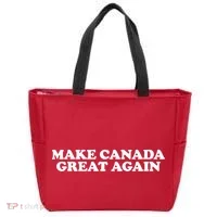 Make Canada Great Again Canada 51st State Funny Tote Bag thumb 0