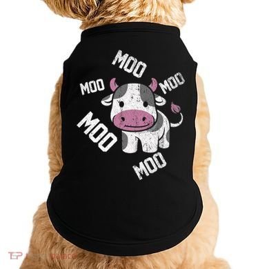 Moo Cow Gift Doggie Tank