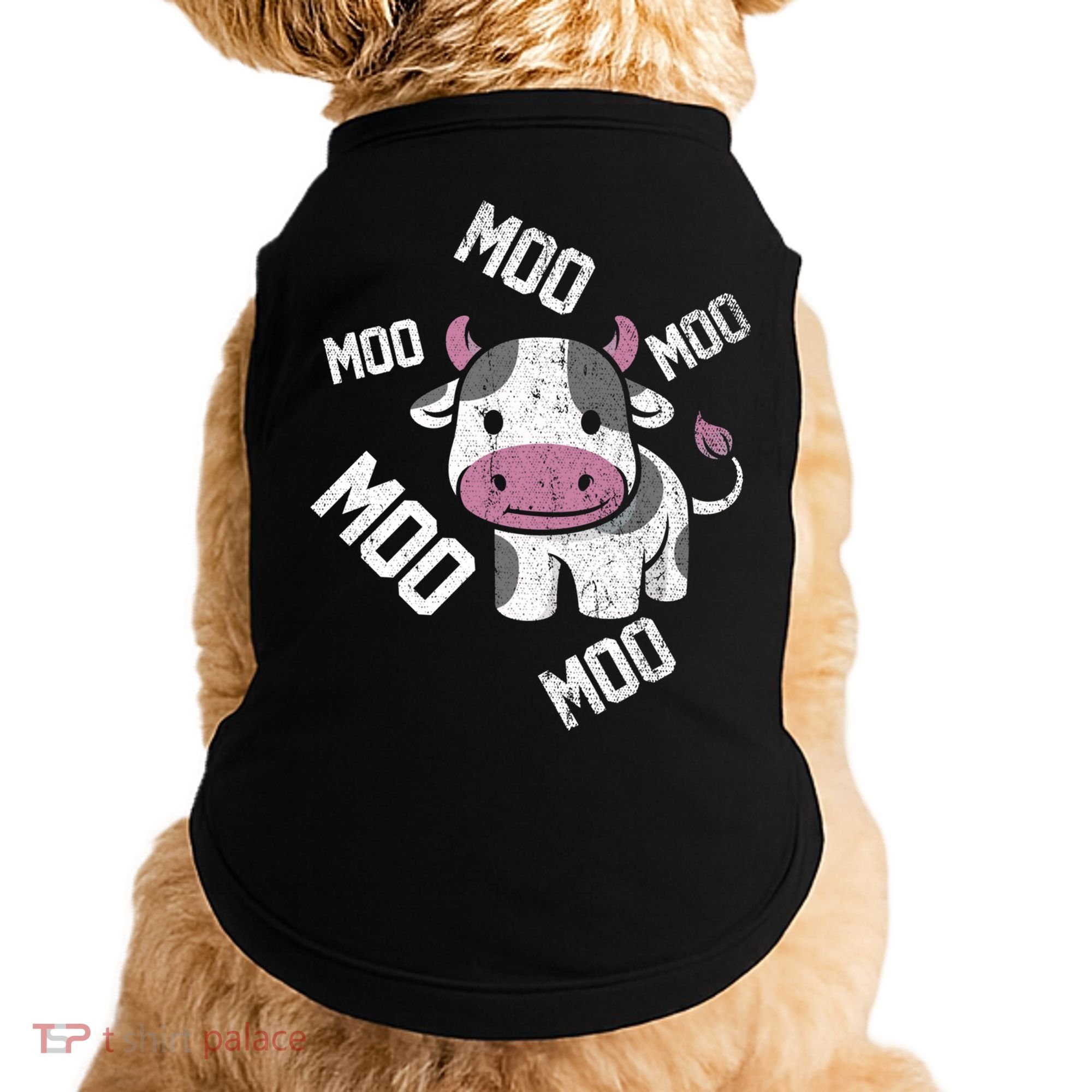 Moo Cow Gift Doggie Tank