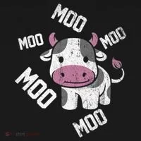 Moo Cow Gift Doggie Tank thumb 4