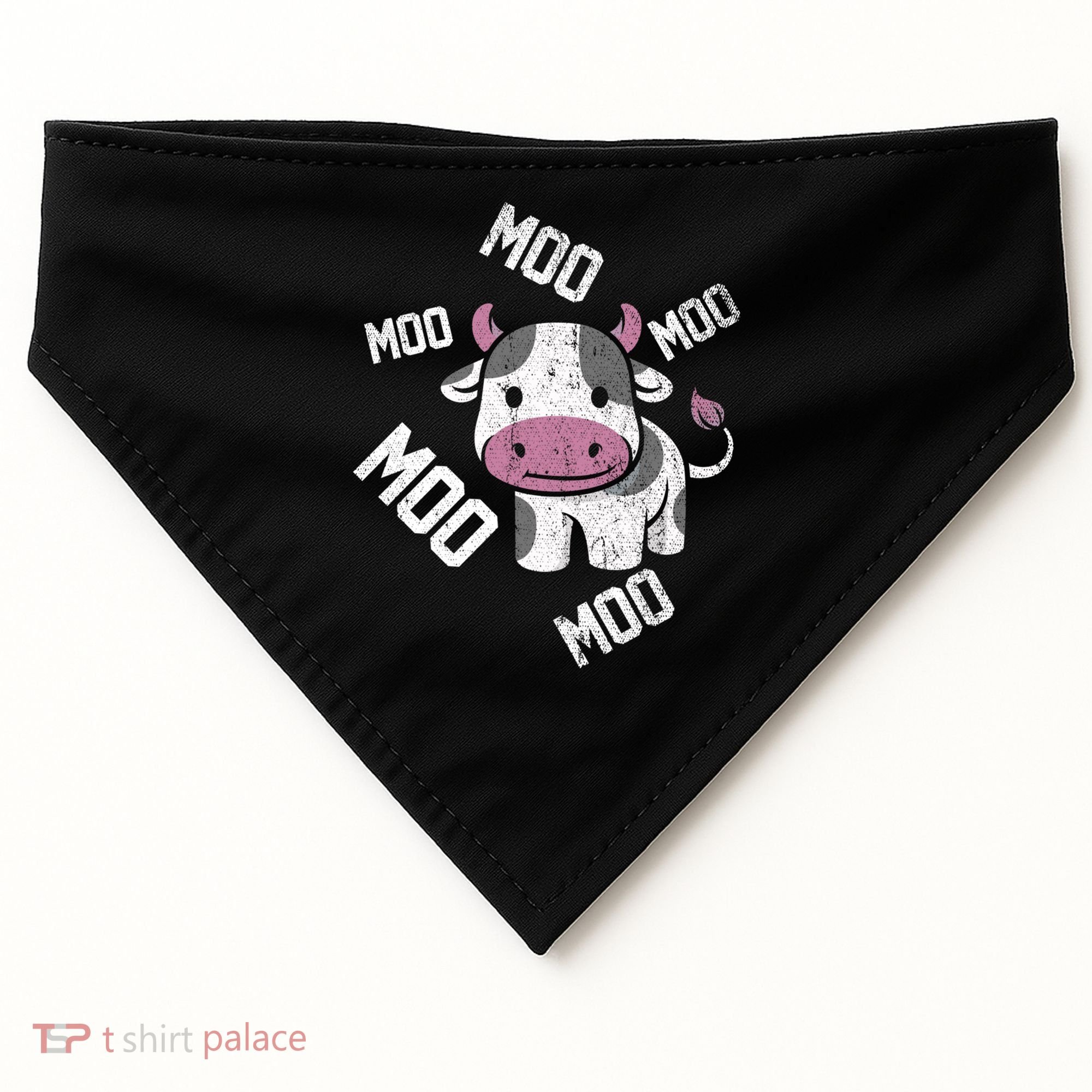 Moo Cow Gift USA-Made Doggie Bandana