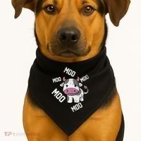 Moo Cow Gift USA-Made Doggie Bandana thumb 1