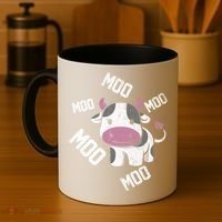 Moo Cow Gift Coffee Mug thumb 4