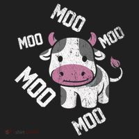 Moo Cow Gift Golf Towel thumb 3