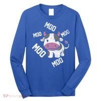 Moo Cow Gift Long Sleeve Shirt thumb 0