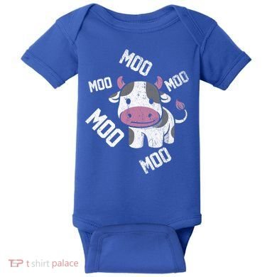Moo Cow Gift Baby Bodysuit