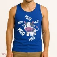 Moo Cow Gift Tank Top thumb 3