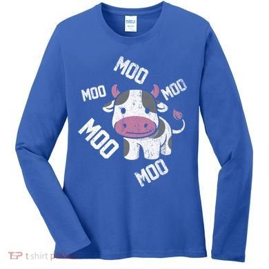 Moo Cow Gift Women's Long Sleeve Shirt
