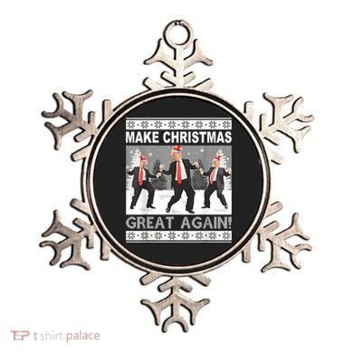 Make Christmas Great Again Trump Dancing Ornament