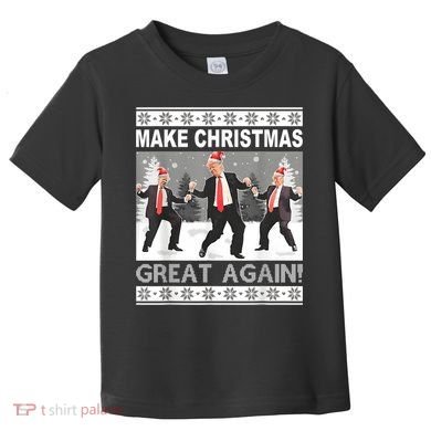 Make Christmas Great Again Trump Dancing Toddler T-Shirt